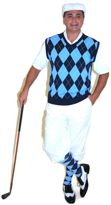Golf Knickers Mens La Dodgers Pro Baseball Outfit